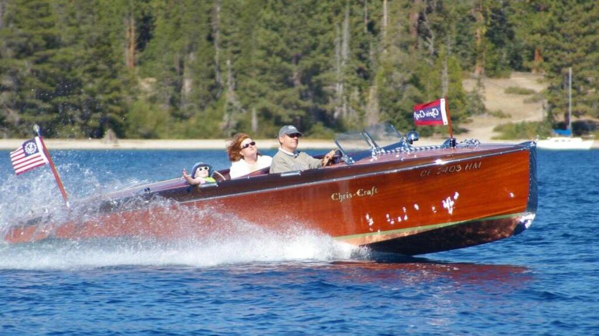 The South Tahoe Wooden Boat Classic, sponsored by the Northern California/Lake Tahoe Chapter of the Antique and Classic Boat Society, has hosted more than 750 classic boats on the docks of the Tahoe Keys Marina since it began in 2008, according to a society news release.