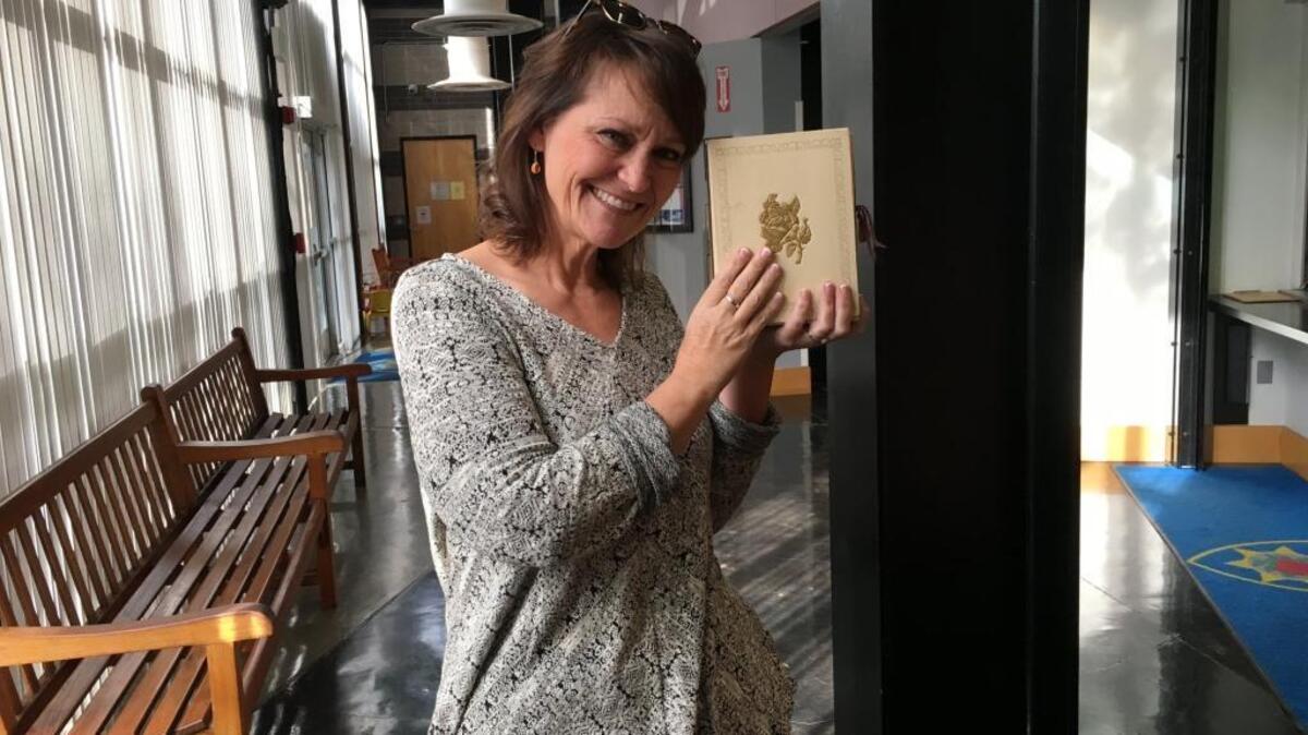 Connie Hall of Roseville came in to claim the vintage box and its contents around noon Friday, said Roseville police spokeswoman Dee Dee Gunther.