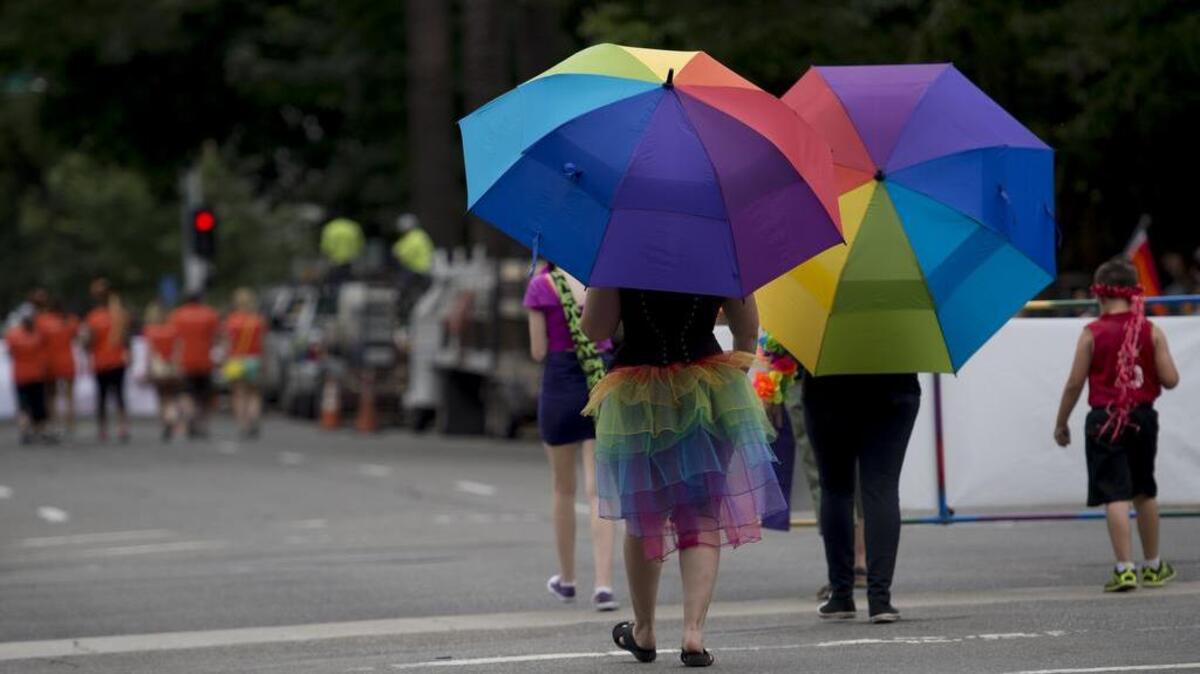 The 32nd annual Sacramento Pride parade and festival on Saturday, June 4, 2016, in Sacramento, Calif.