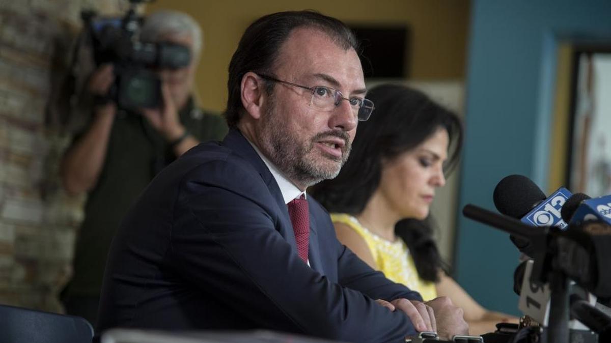 Mexican Secretary of Foreign Affairs Dr. Luis Videgaray Caso addressed DACA, climate change and Mexico’s recent earthquake at a press conference held at the Consulate General of Mexico in North Natomas on Sept. 11, 2017.