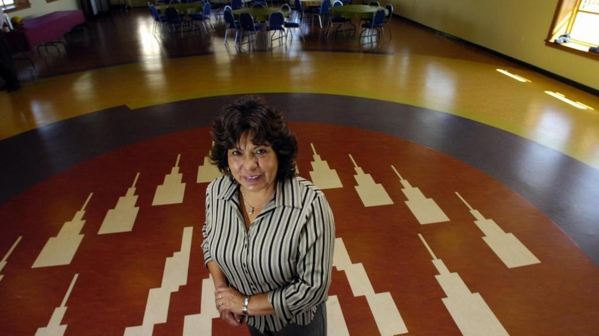 Jessica Tavares, then chairwoman of the United Auburn Indian Community, in 2007