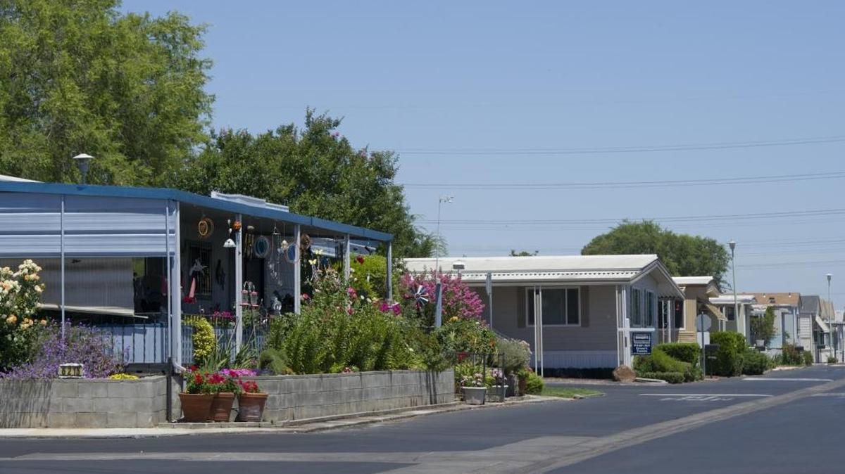 The Capital Estates manufactured housing community in South Sacramento.