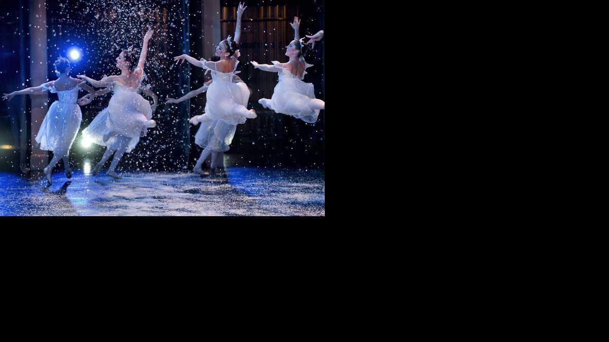 
Dancers perform during a Sacramento Ballet dress rehearsal of "The Nutcracker" at the Sacramento Community Theater in Sacramento on Thursday, December 5, 2013.
