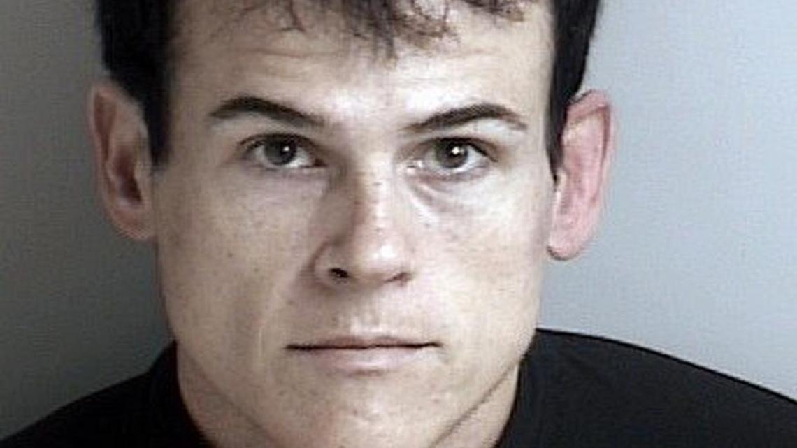 
This is a June 2015 booking photo released by the Dublin, Calif., Police Department, showing Matthew Muller after he was arrested on robbery and assault charges. On Monday, July 13, 2015, Muller was named as a suspect in the kidnapping of a woman from Vallejo in March of 2015 that police originally believed was a hoax.
