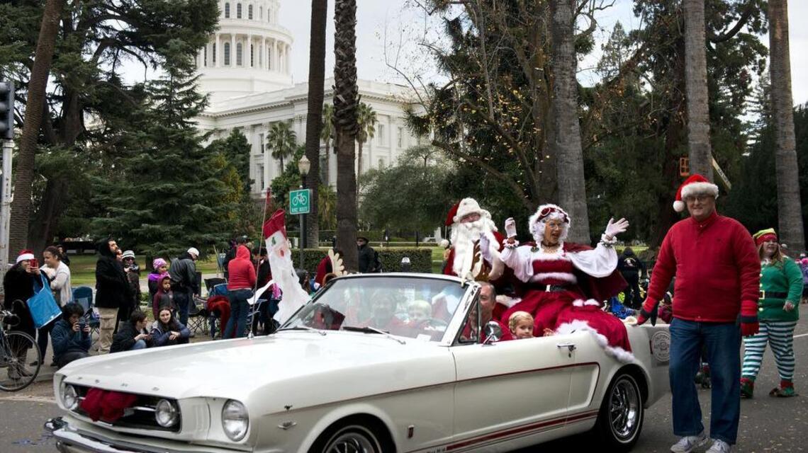 Santa Parade returns to Sacramento’s Capitol Park for 40th year. When, where to watch