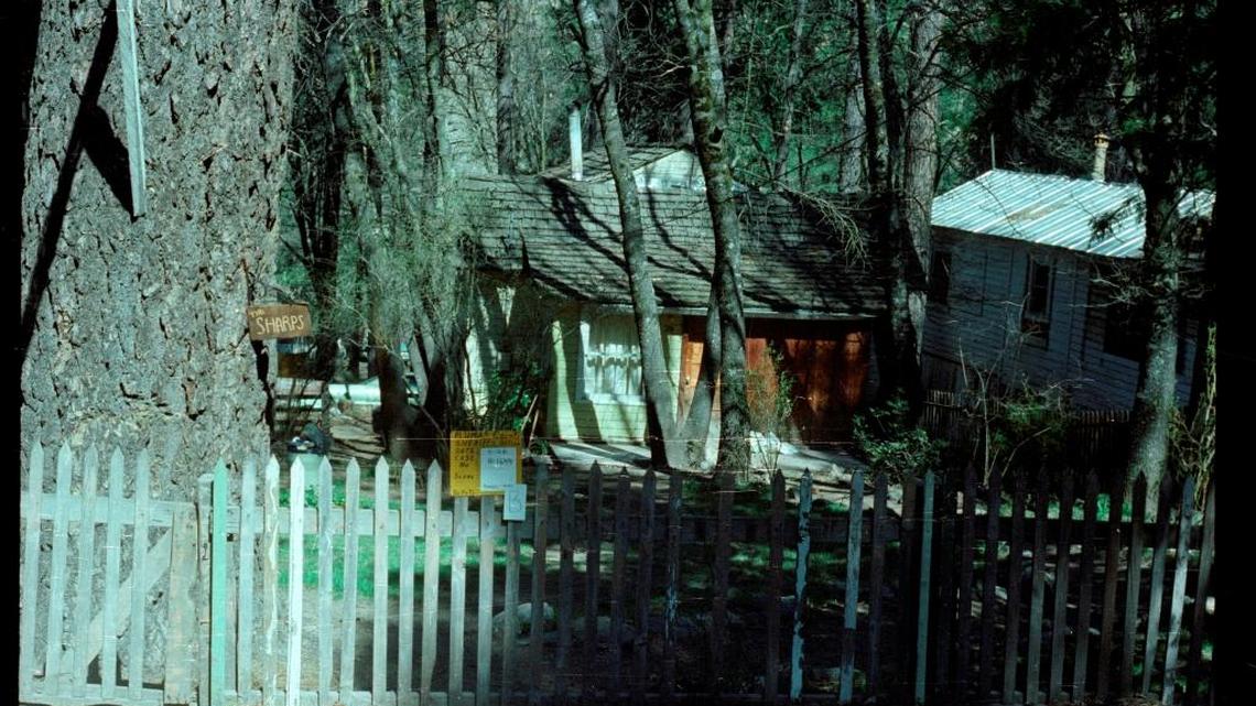 Sue Sharp lived in this cabin in 1981 with three sons and a daughter. She and John Sharp, 15, were murdered along with John’s friend, Dana Wingate, 17. Tina Sharp was abducted. Her decomposed body was found three years later in Butte County. The cabin was demolished in 2004.