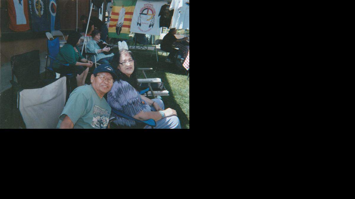 
Jean LaMarr of the Susanville Indian Rancheria with her late husband DeeRoy “Spence” Spencer. The couple were married for 37 years and spent their lives together in Northern California. LaMarr and her family are fighting with the Navajo Nation over his remains.
