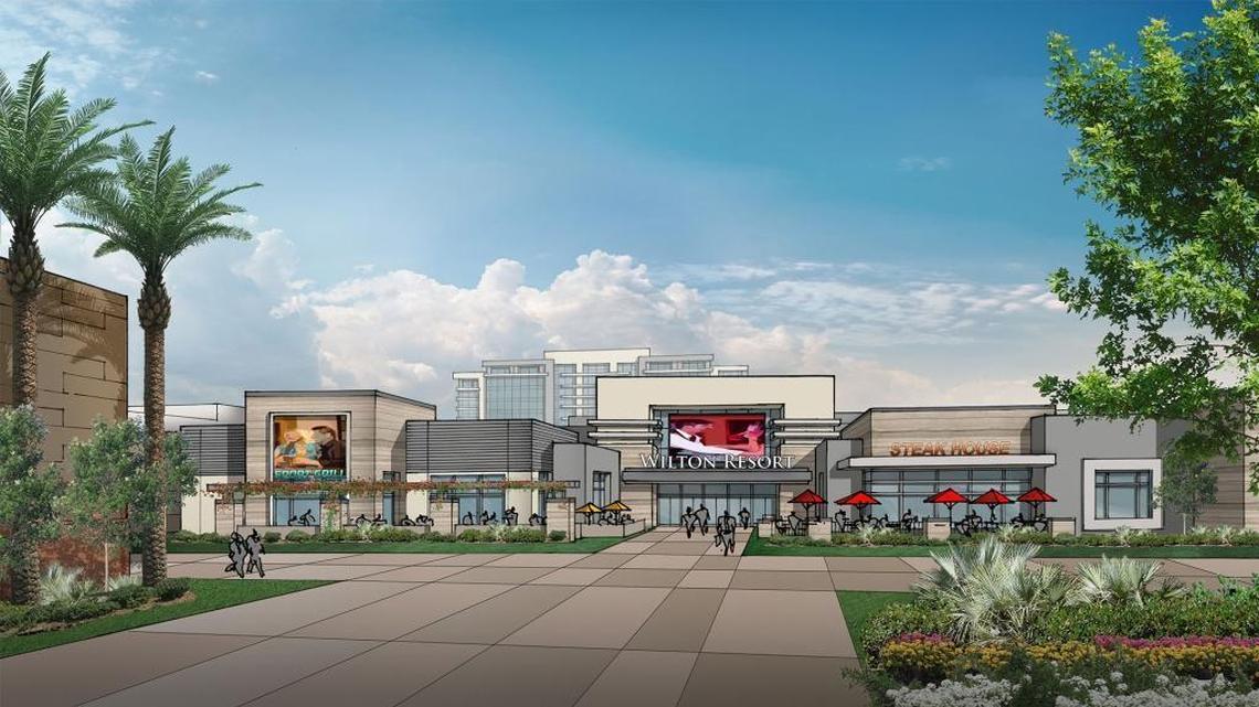 Rendering of future Elk Grove casino complex