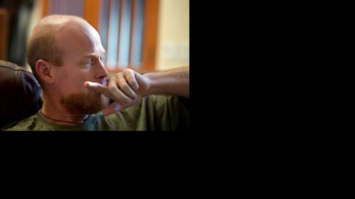 
Eric Taylor McDavid reflects on his time spent in prison during an interview at his parents’ Foresthill home Wednesday. McDavid was released Jan. 8 after it was discovered that information the defense had a legal right to acquire had not been turned over before his trial. 
