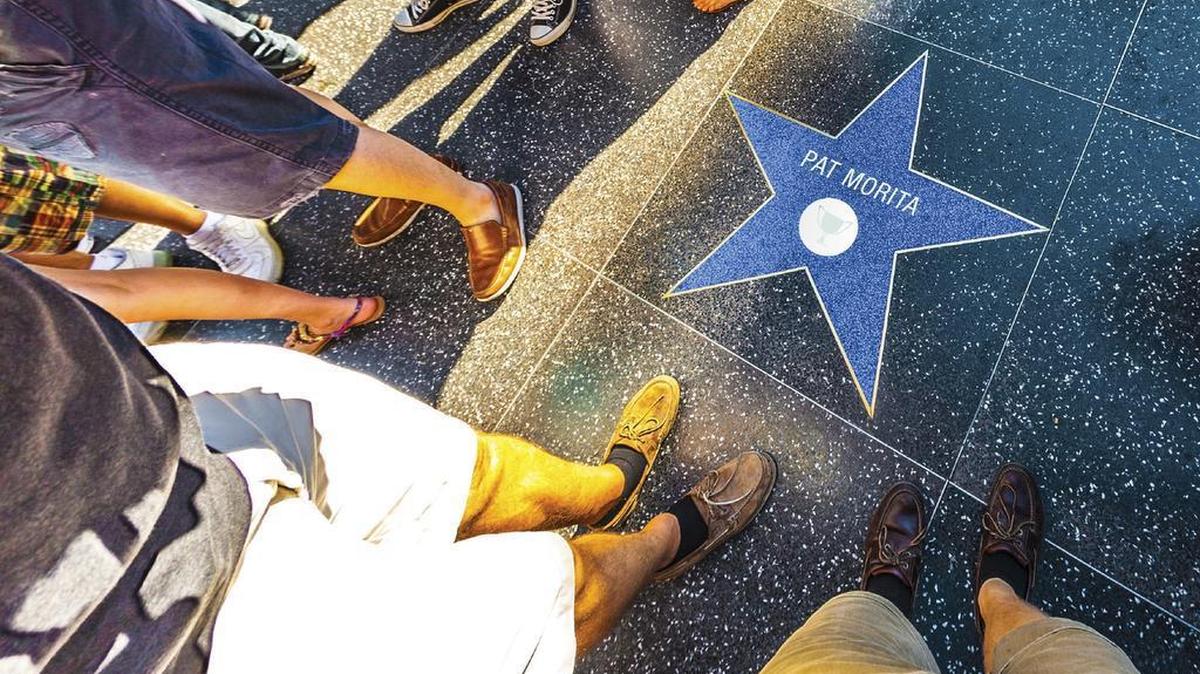
A handout image from public relations firm Crocker & Crocker shows a potential star for actor Pat Morita.
