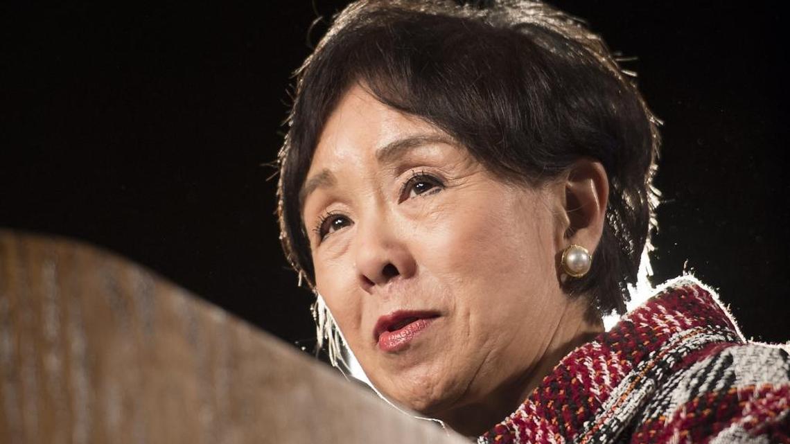 In this file photo, U.S. Rep. Doris Matsui speaks during Sacramento mayor Darrell Steinberg’s inauguration party at the California State Railroad Museum on Dec. 13, 2016 in Sacramento.