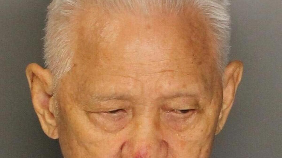 Anh Thai, 84, was arrested and booked into Sacramento County jail February 23, 2015 in the stabbing death of his 77-year-old wife.