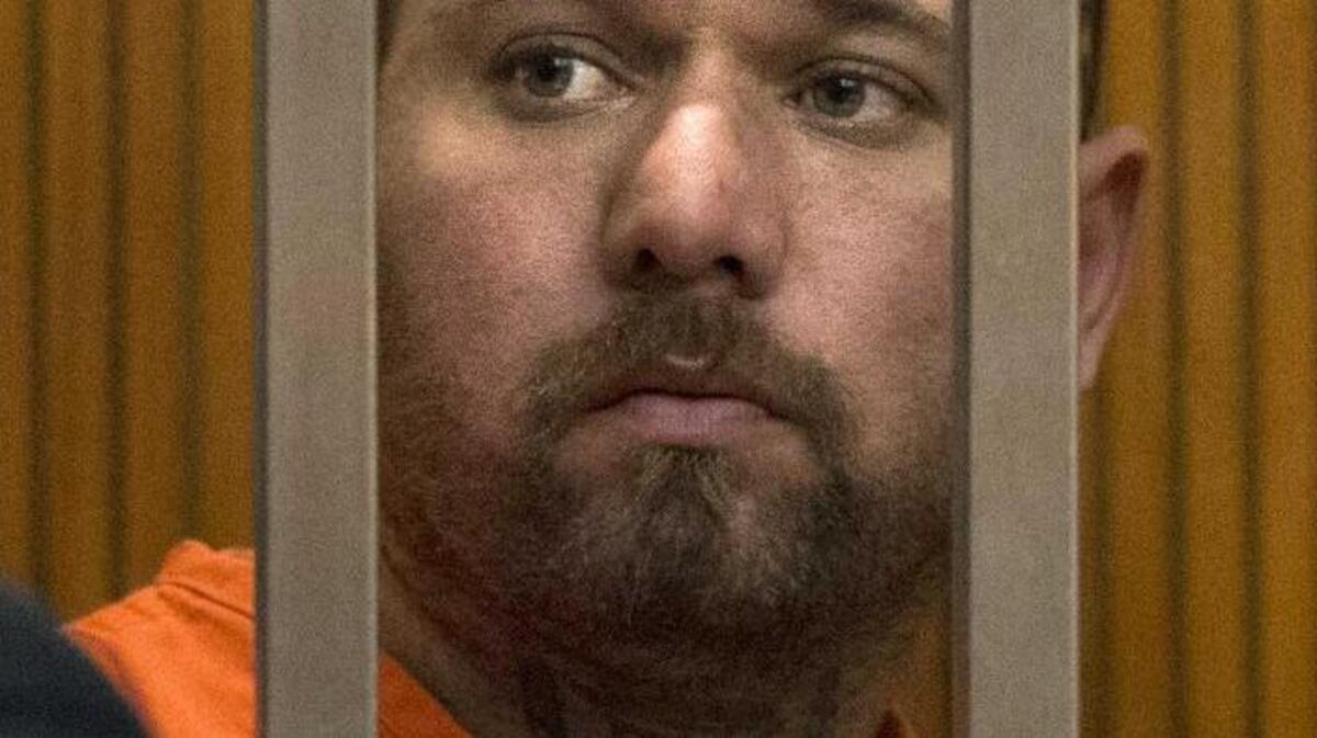 Charles Fowler-Scholz waits to have his case heard on Tuesday, Jan. 8, 2013, at the Sacramento jail, where he was being arraigned for a shooting in Old Sacramento on New Year's Eve.