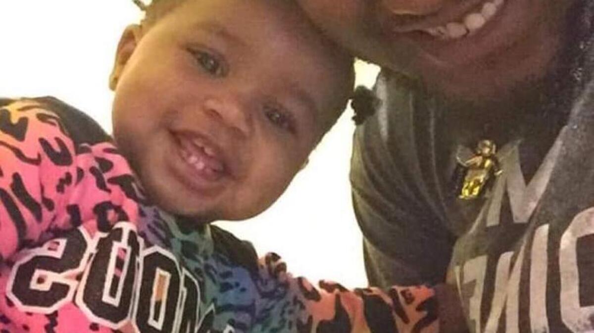 Kyler Jackson with his daughter, Kaylee