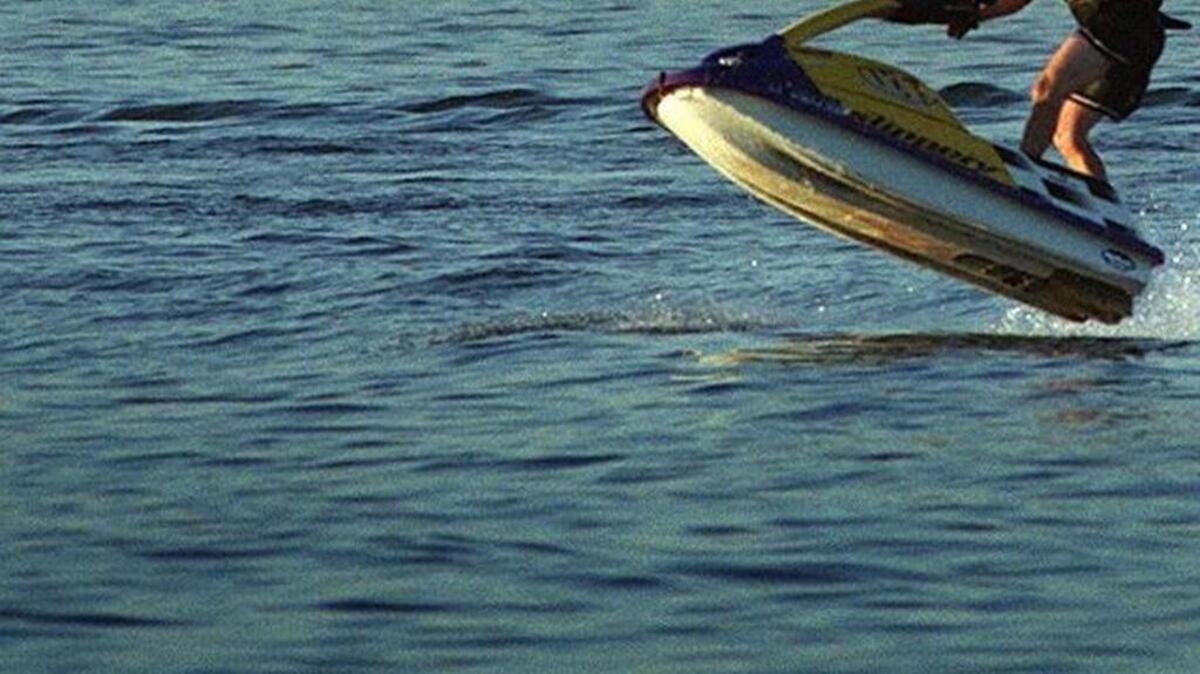 The collision of two personal watercraft, similar to this one on Folsom Lake several years ago, on Lake Comanche on Monday, May 29, 2017, led to the death of an Elk Grove teenager shortly after she graduated from high school.