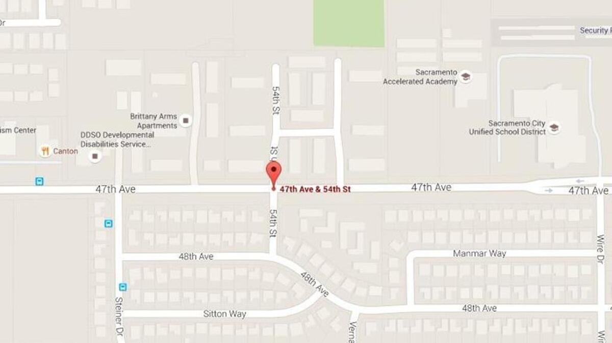 
The bike rider, a 55-year-old man from Sacramento, died at the scene near 47
th
 Avenue near 54
th
 Street about 6:45 a.m. Tuesday.
