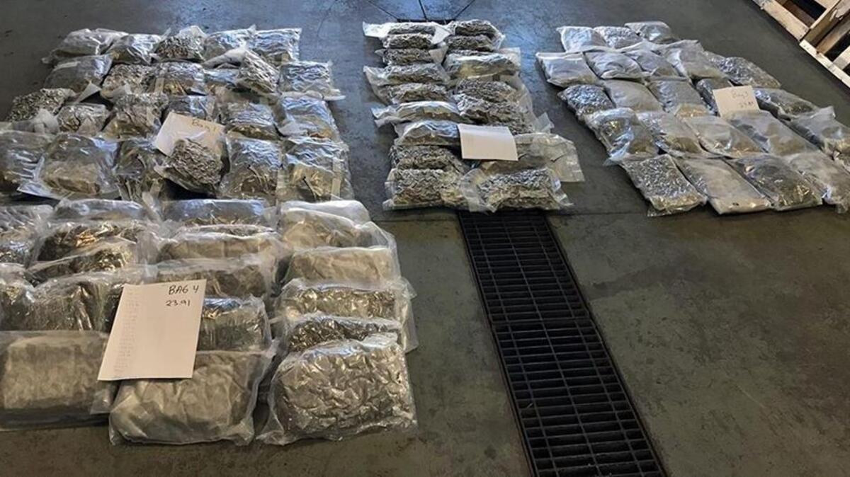 Harold Miller, 71, of Antelope was arrested Monday on Interstate 94 by North Dakota Highway Patrol officers who reported finding 183 pounds of marijuana in his vehicle.