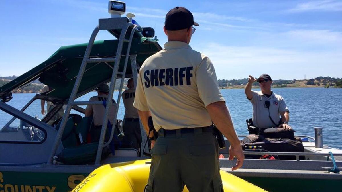 he Placer County Sheriff’s dive team, with assistance from the Yuba County Sheriff’s dive team, continued its search for a lost boater at Camp Far West lake on Monday morning, according to the office’s Facebook page.