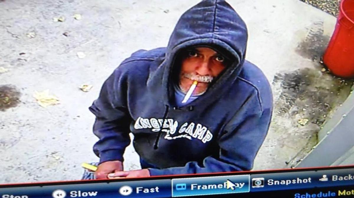 Yolo County sheriff’s officials seek to identify this man in connection with the burglary of a fire station on Old River Road.