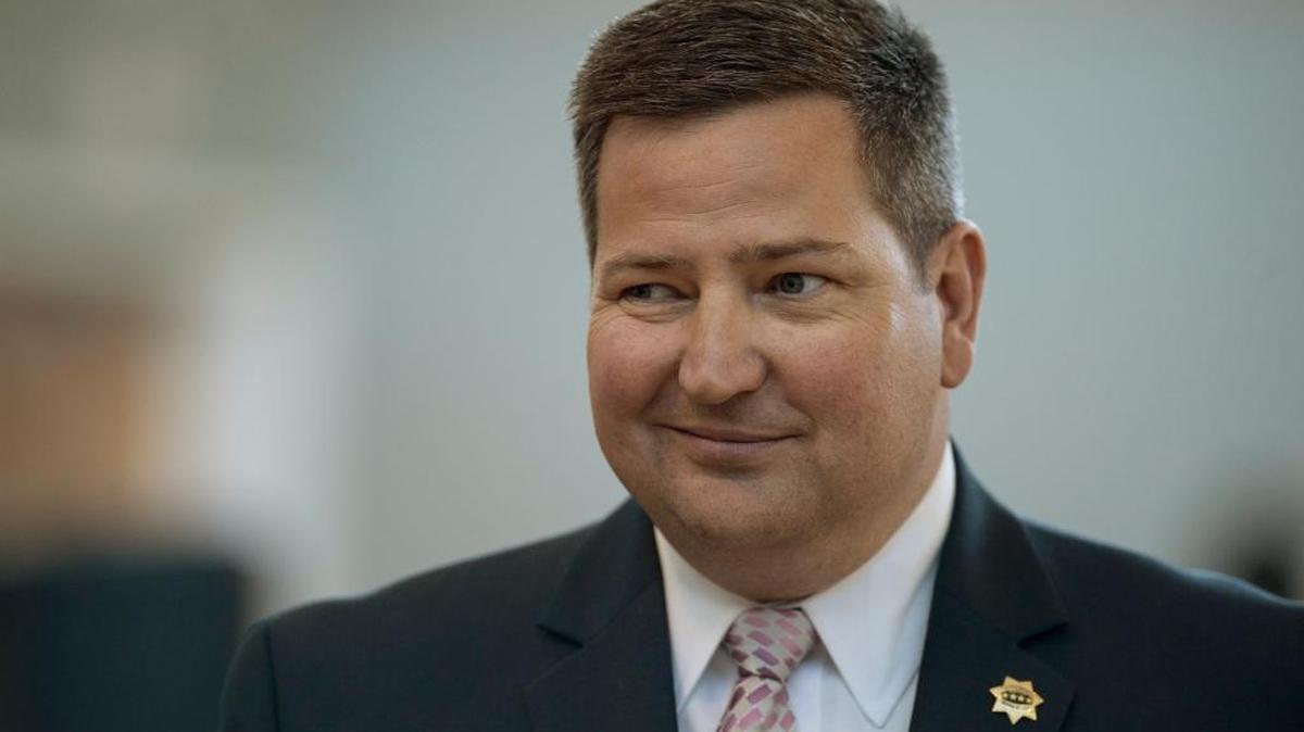 Sacramento Sheriff Scott Jones on Tuesday, March 28, 2017