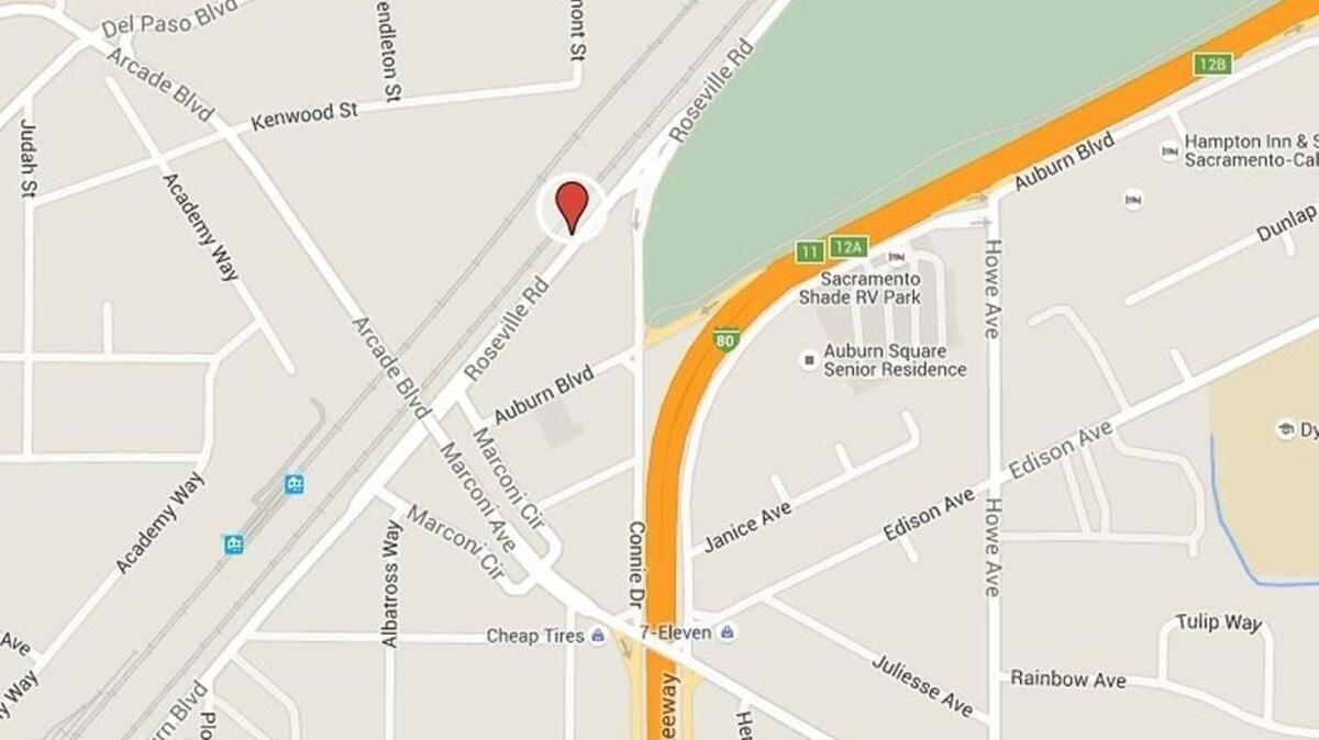 A pedestrian was struck and killed by a vehicle early May 5 on Roseville Road near Connie Drive.