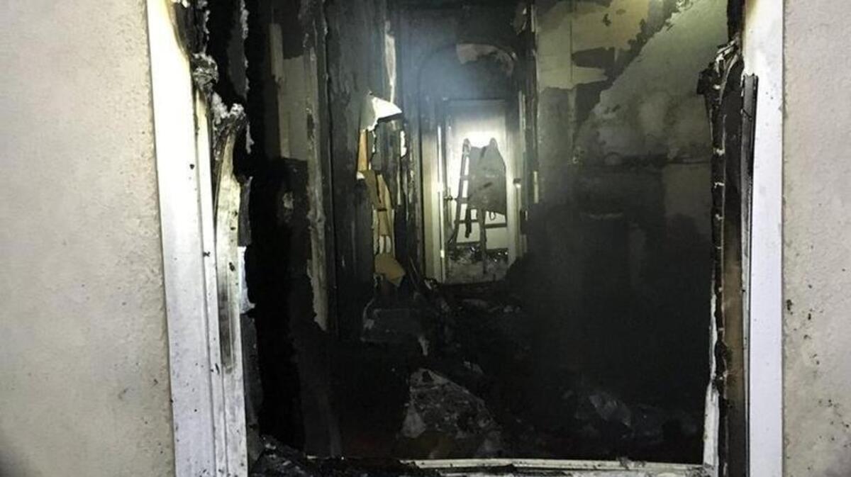 A house fire Monday night in the 9100 block of Torino Way sent a man to the hospital and caused $200,000 of damage.