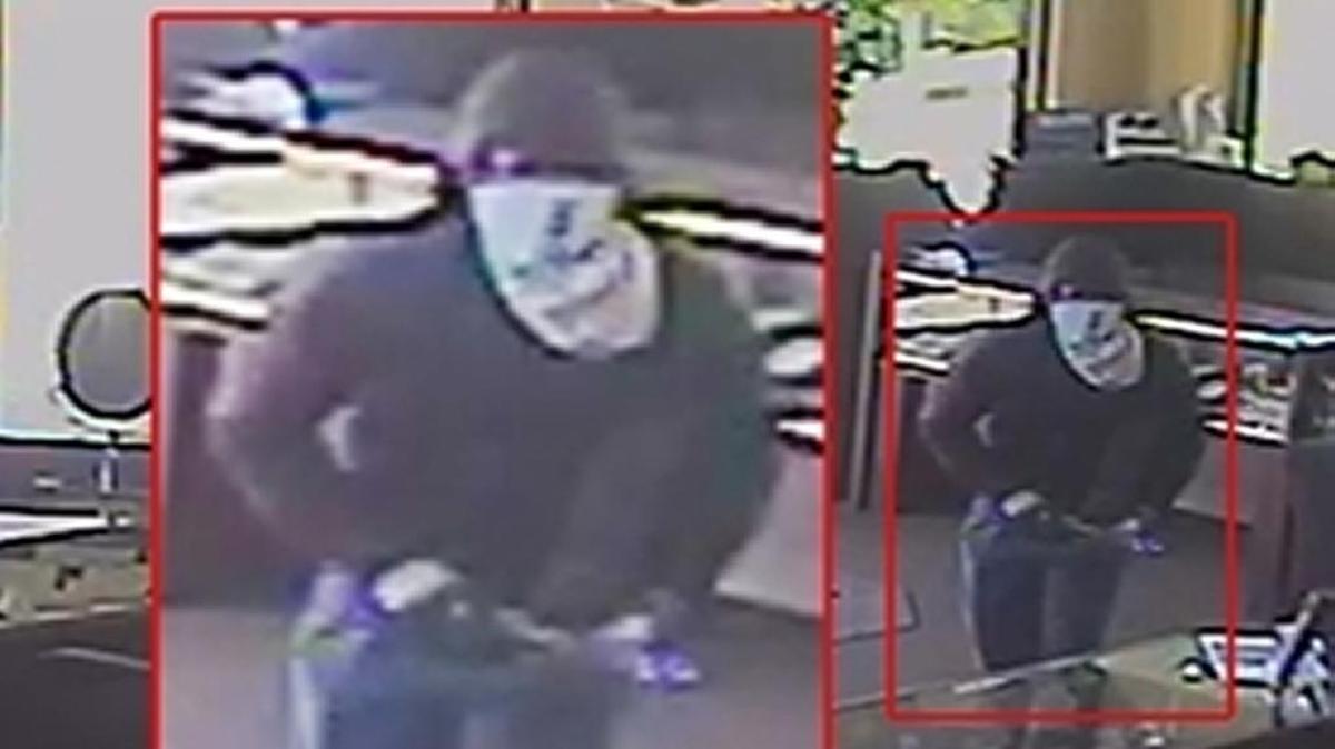 Surveillance photos show men sought in the armed robbery of Kenny G and Company Fine Jewelers at 5460 Sunrise Blvd., Citrus Heights on April 21, 2017.