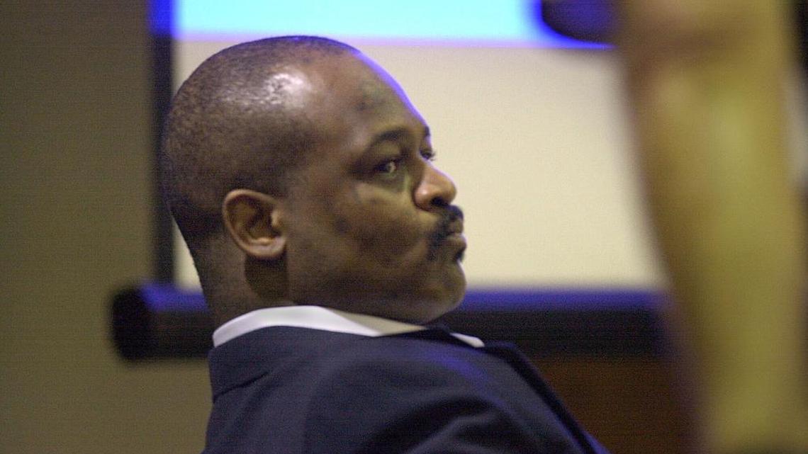 Alex Dale Thomas remains on death row at San Quentin State Prison.