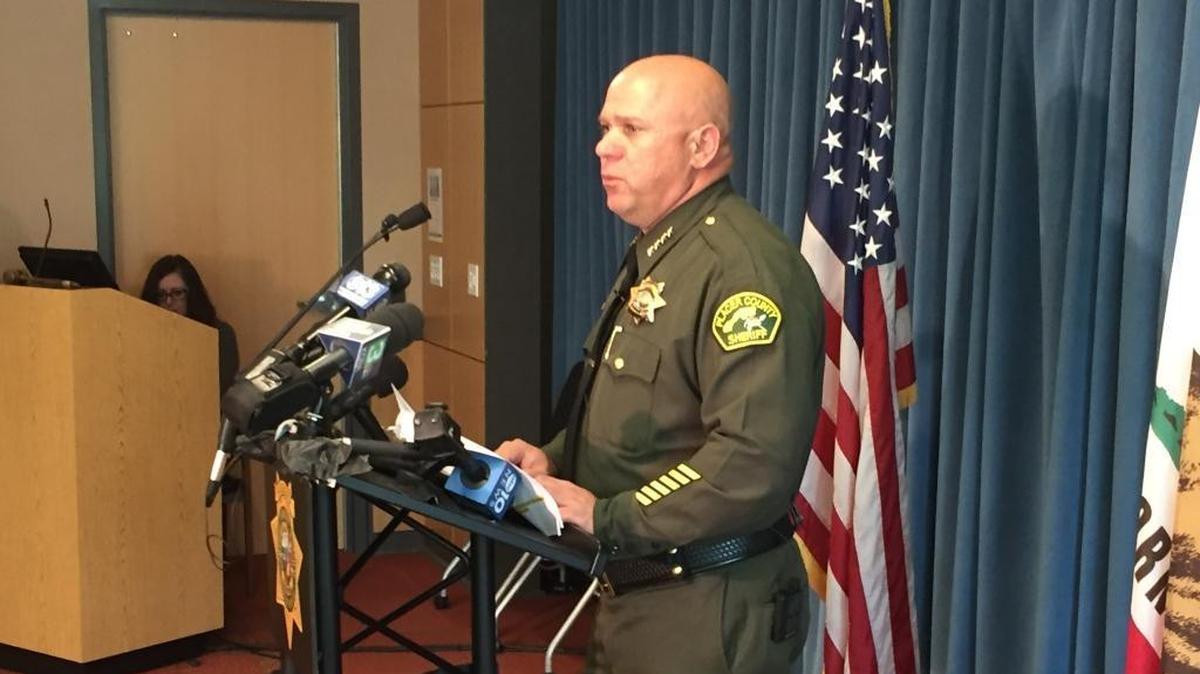 Placer County Sheriff Devon Bell announces the arrest of three sheriff’s officials on May 31 after an investigation of abuse claims at the Auburn Jail. The case has spawned a series of lawsuits, and a $100,000 payment by the county to settle one of them.