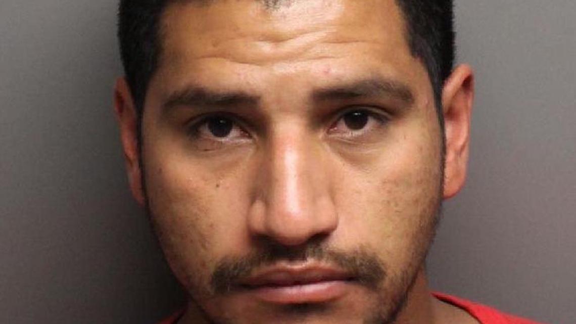Alberto Quiroz was arrested Thursday in connection with the death of CHP Officer Lucas Chellew during a motorcycle pursuit Wednesday night.