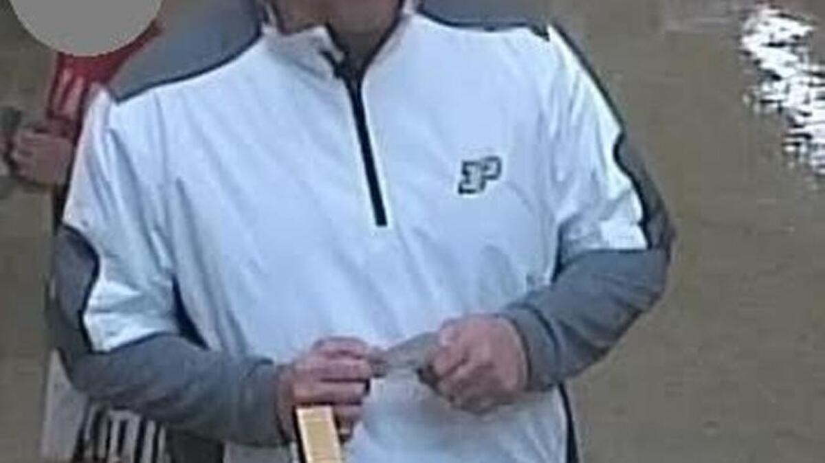 Images of a man who robbed a U.S. Bank inside a Roseville supermarket were captured by security video on Thursday, March 17, 2016.
