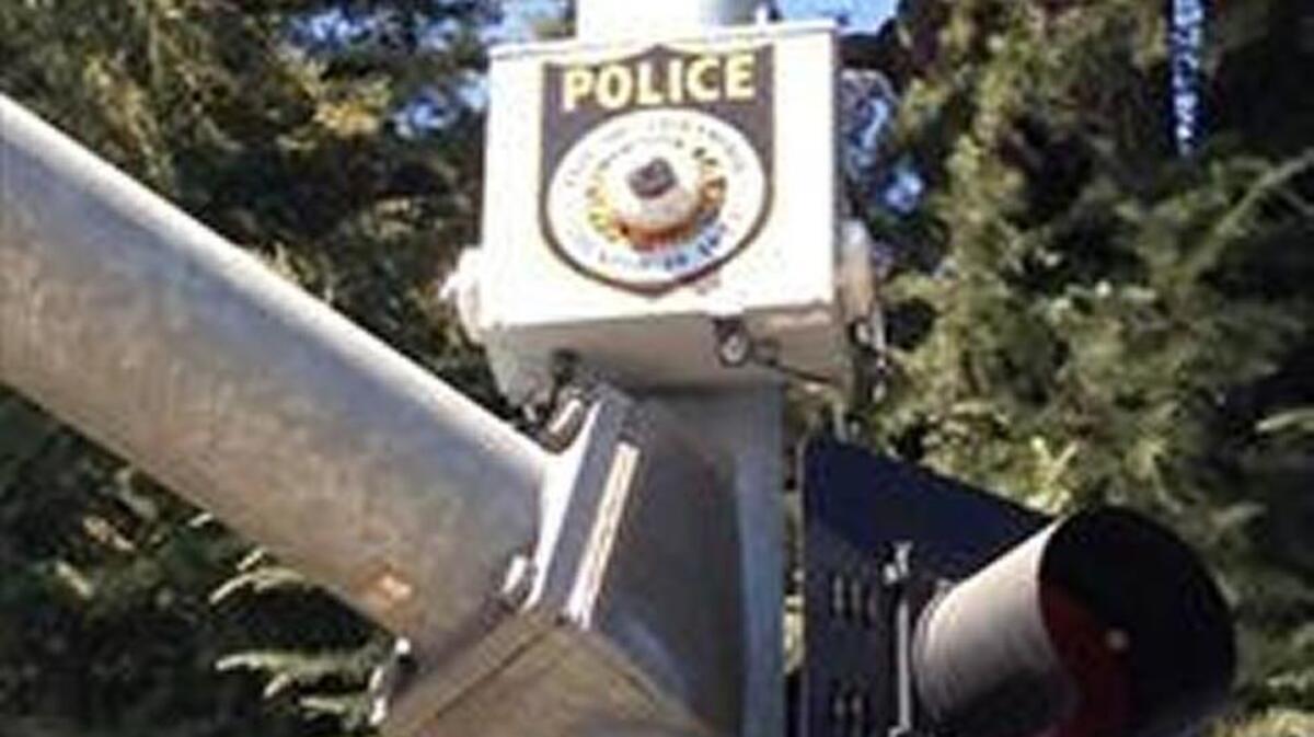 
A “police observation device” in Sacramento can detect cars that have been reported stolen.
