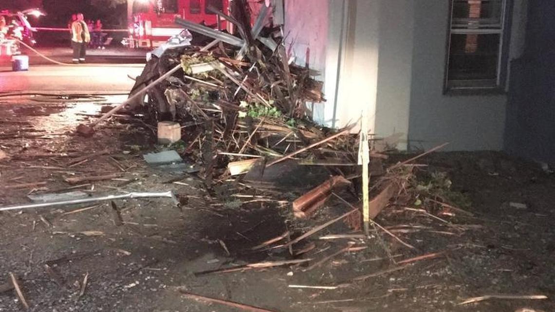 Two people were killed after a vehicle crashed into a residence Saturday morning in Lincoln.