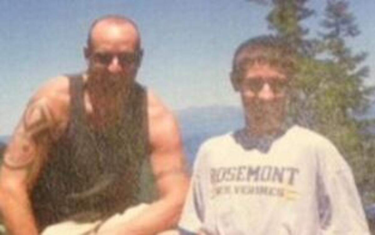 Richard Cartwright, left, and son Daniel went on outings to Lake Tahoe. The son testified Thursday about killing his dad in 2012.