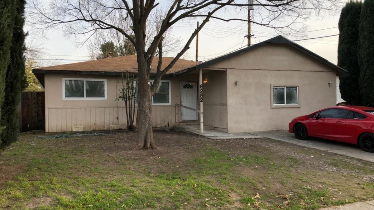 Workers renovating a house in the 6200 block of Dundee Drive in North Highlands came across human bones in the backyard on Tuesday, Dec. 26, 2017.