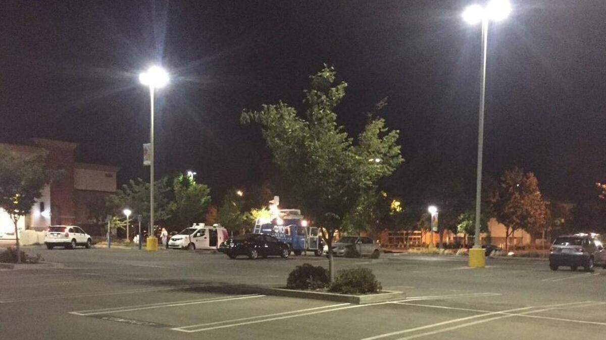 Photograph of the area posted to Twitter by Citrus Heights Police Department Thursday night.