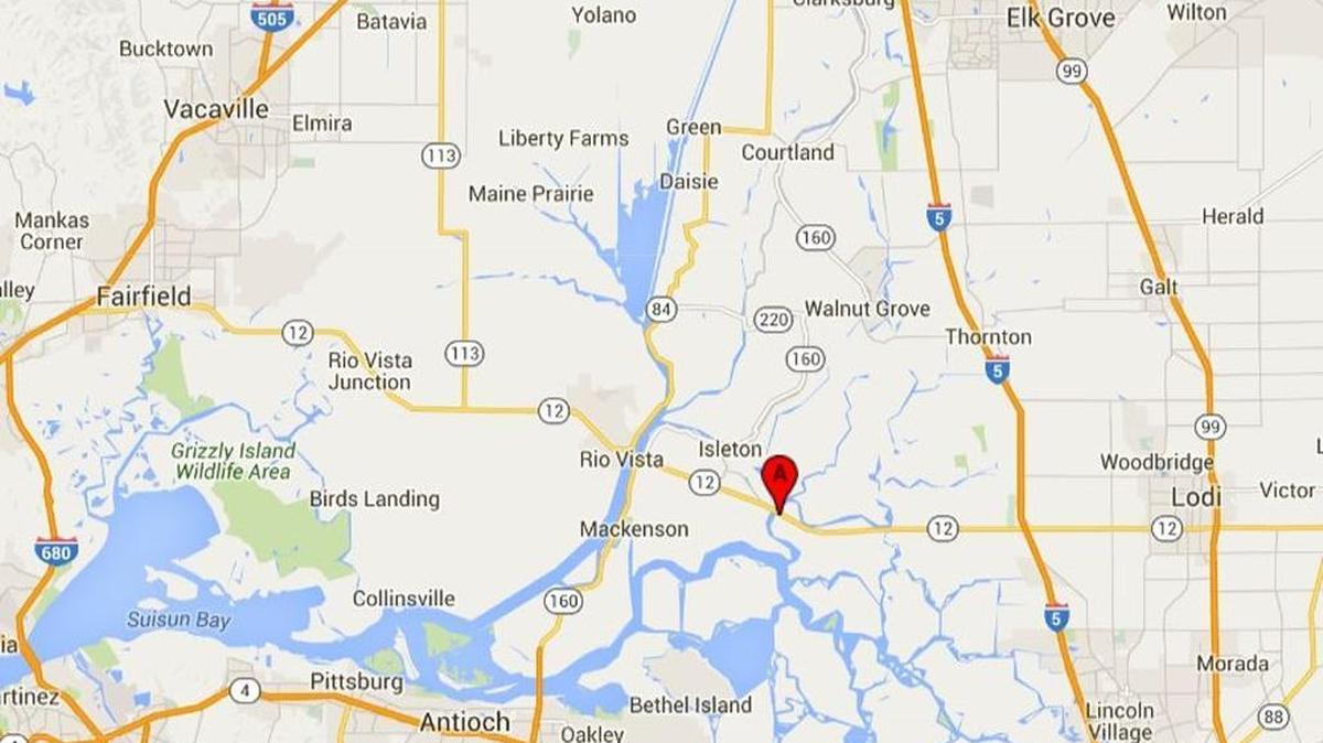 Highway 12 east of Brannan Island Road was the site of a double-fatal crash late Friday night, May 27, 2016.