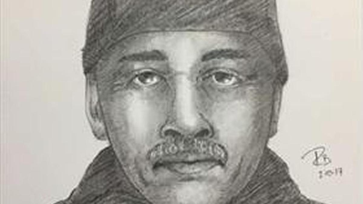 Sacramento police provided a composite sketch of a man sought in a Jan. 25, 2017 armed robbery on a bike trail near Interstate 5 and Sutterville Road.