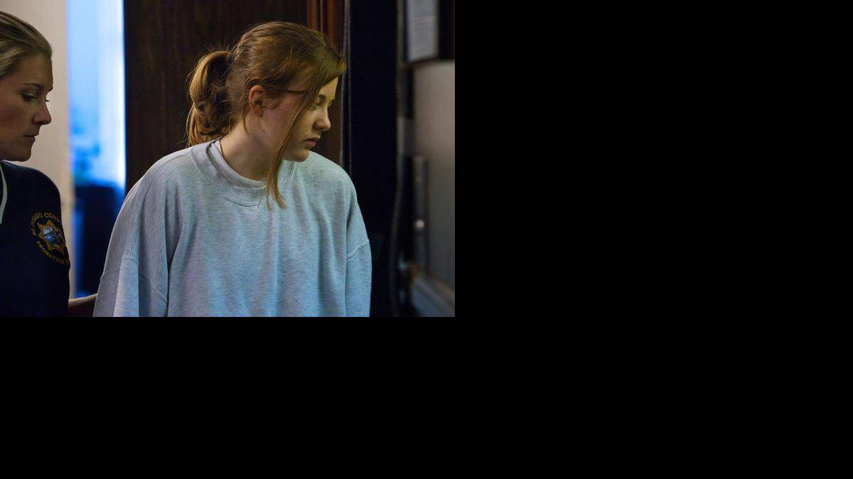 
Tylar Witt is escorted out of the courtroom after being sentenced at the El Dorado County Superior court in Placerville on Friday, August 12, 2011.
