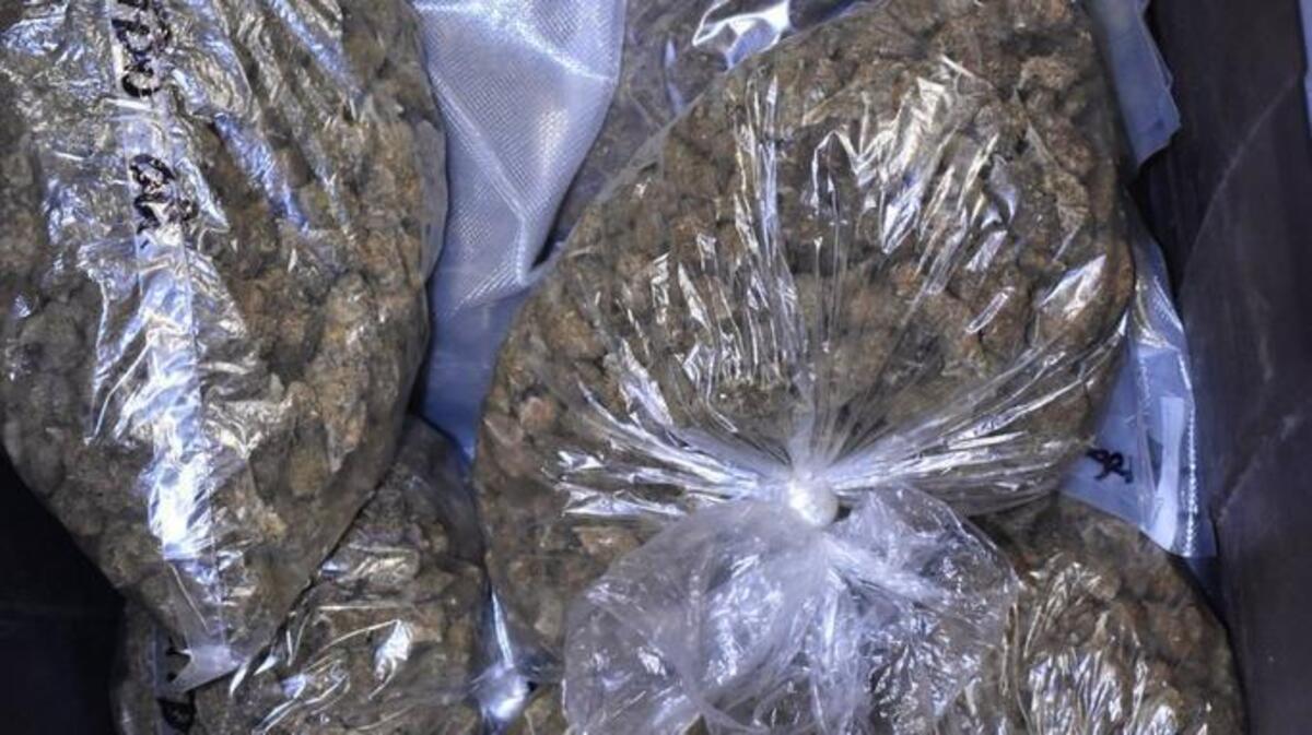 About 35 pounds of mairjuana was found in Donnie Yingling’s vehicle.