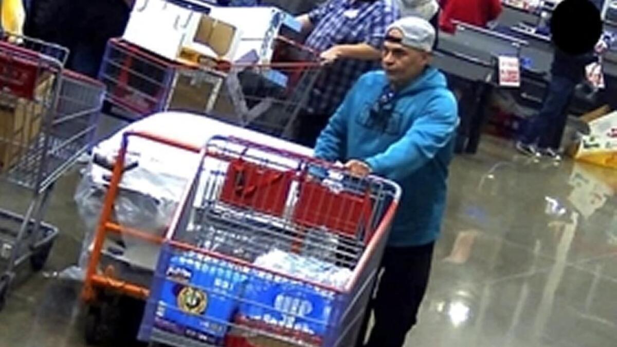 Citrus Heights police seek to identify a man and woman, shown in surveillance photos, who are suspected of purchasing merchandise with counterfeit $100 bills Thursday, Dec. 28, 2017 at a business in the 7000 block of Auburn Boulevard.