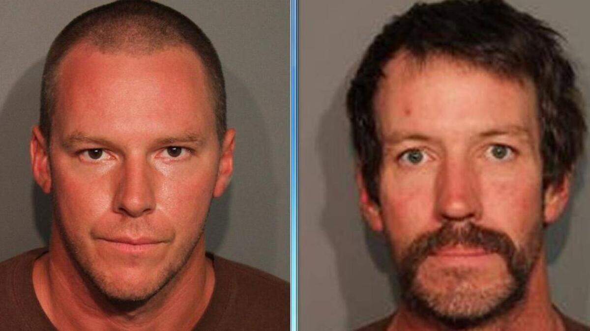 Jeremiah Lee Barrett, left, and Leon Michael Grammar