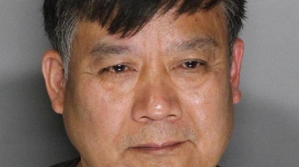 Ruo Wang, 62, was charged with managing a location to manufacture or store a controlled substance, cultivation of marijuana and possession with intent to sell.