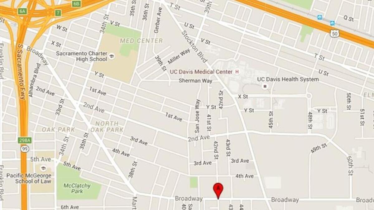 A fatal crash in Sacramento occurred on Friday, May 20, 2016, on Broadway near 42nd Street.