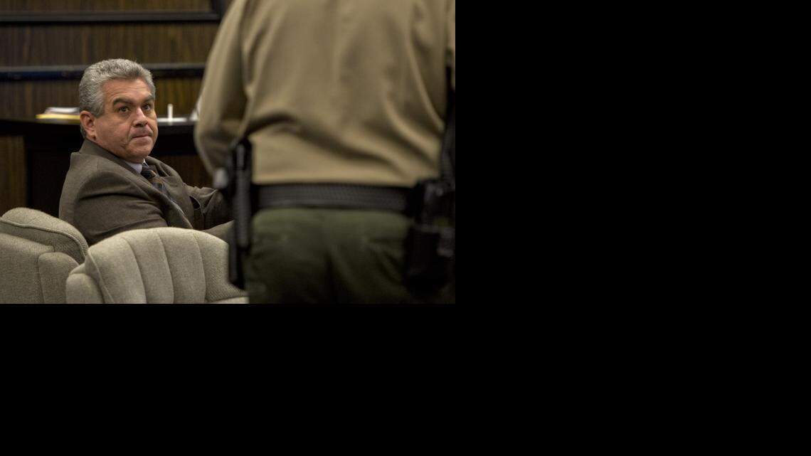 
Todd Winkler waits to leave court after prosecutor Lisette Suder’s closing arguments in El Dorado Superior Court on Tuesday.
