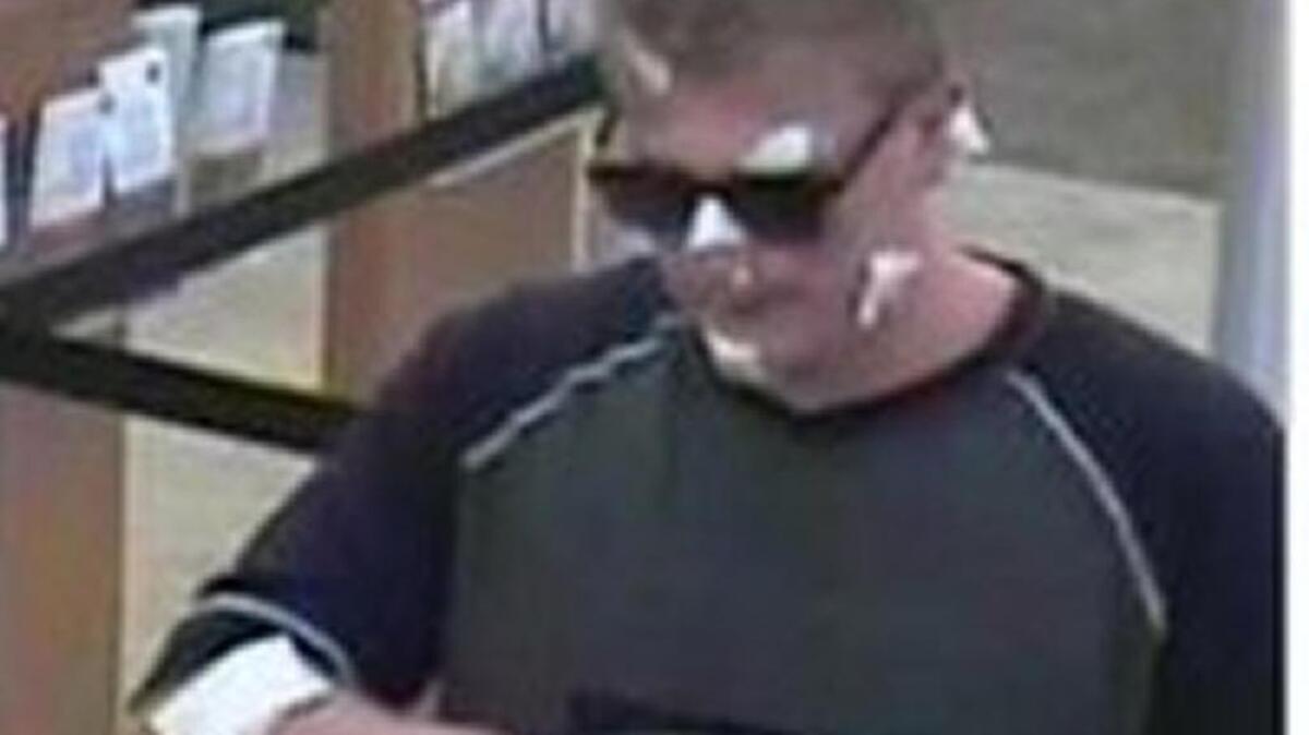 A man dubbed the “Bandaged Bandit” is suspected of robbing banks in El Dorado Hills, Folsom and Stateline, Nev.