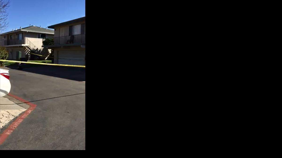 
Apartment building where a man was shot dead Friday morning in Citrus Heights.
