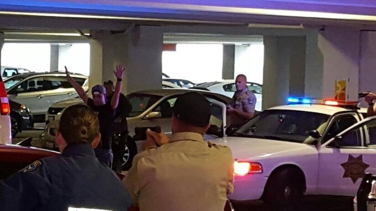 Man taken into custody