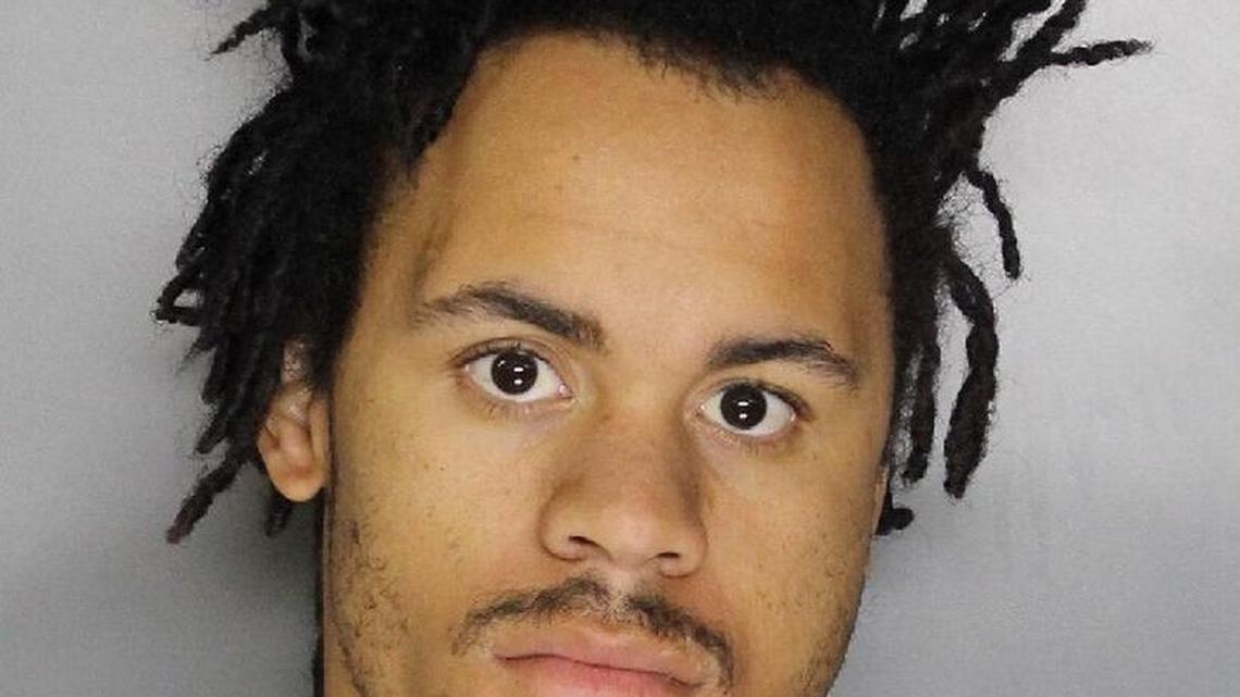 Armani Lee, 28, was booked into the Sacramento Main Jail on Saturday afternoon following a Feb. 10 gun battle with local law enforcement.