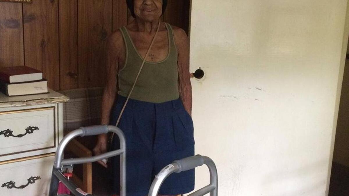 Katie Long, 84, was reported missing after walking away from a downtown Sacramento board-and-care home.